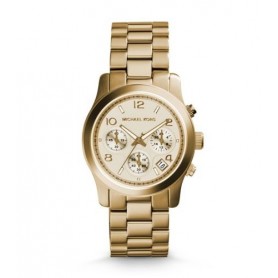 Michael Kors Runway Bracelet watch Female Gold